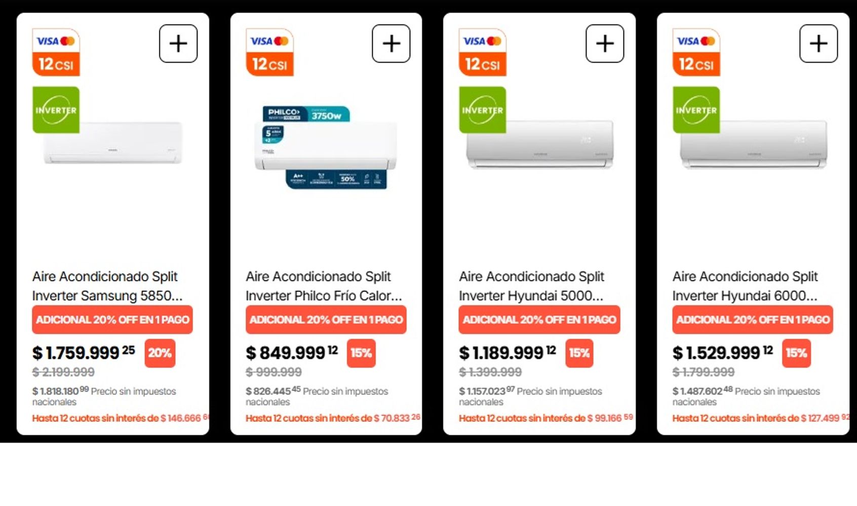 Ofertas en ChangoMâs hasta el martes 17