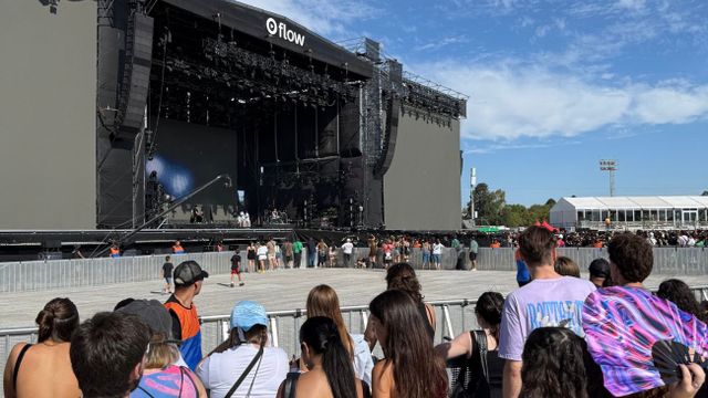 Lollapalooza 2026. Escándalo por el sector VIP (Foto X: @manuuwtfff)