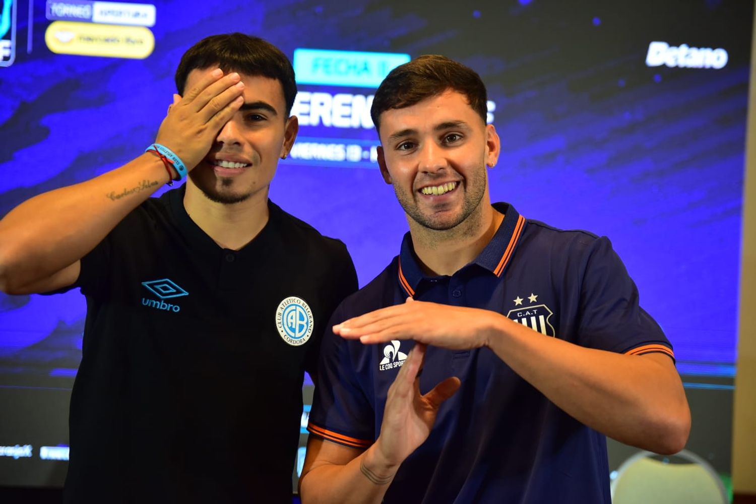 "Pirata" y "Matador". El Belgrano-Talleres, según Lucas Zelarayán y Augusto Schott.