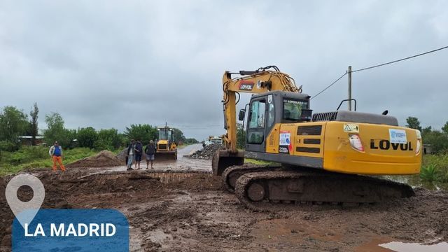 inundaciones en la ciudad de La Madrid, Tucumán.