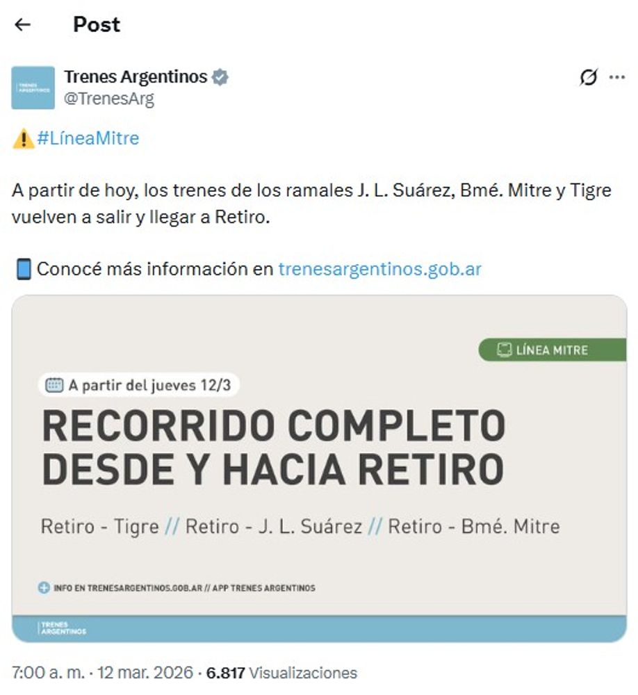 Lollapalooza Argentina 2026: cómo viajar, trenes nocturnos y precios del transporte para volver a casa