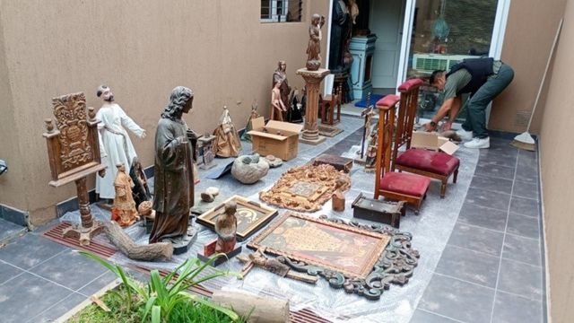 Histórico hallazgo en Santa Fe: secuestran piezas del siglo XVIII y tesoros arqueológicos