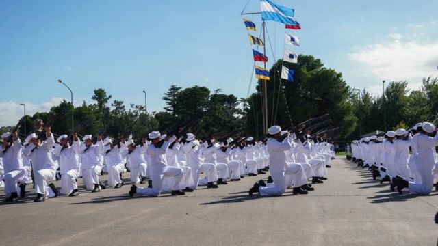 Puerto Belgrano: jóvenes de todo el país finalizaron el PSP en la Armada