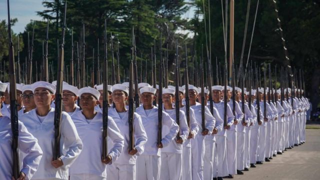 Puerto Belgrano: jóvenes de todo el país finalizaron el PSP en la Armada
