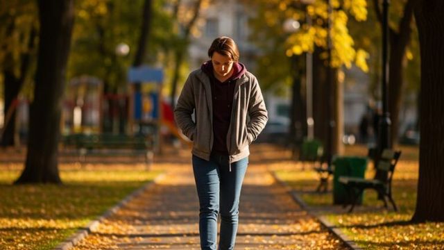 Caminar mirando al piso es un gesto frecuente en grandes ciudades y tiene múltiples explicaciones psicológicas.
