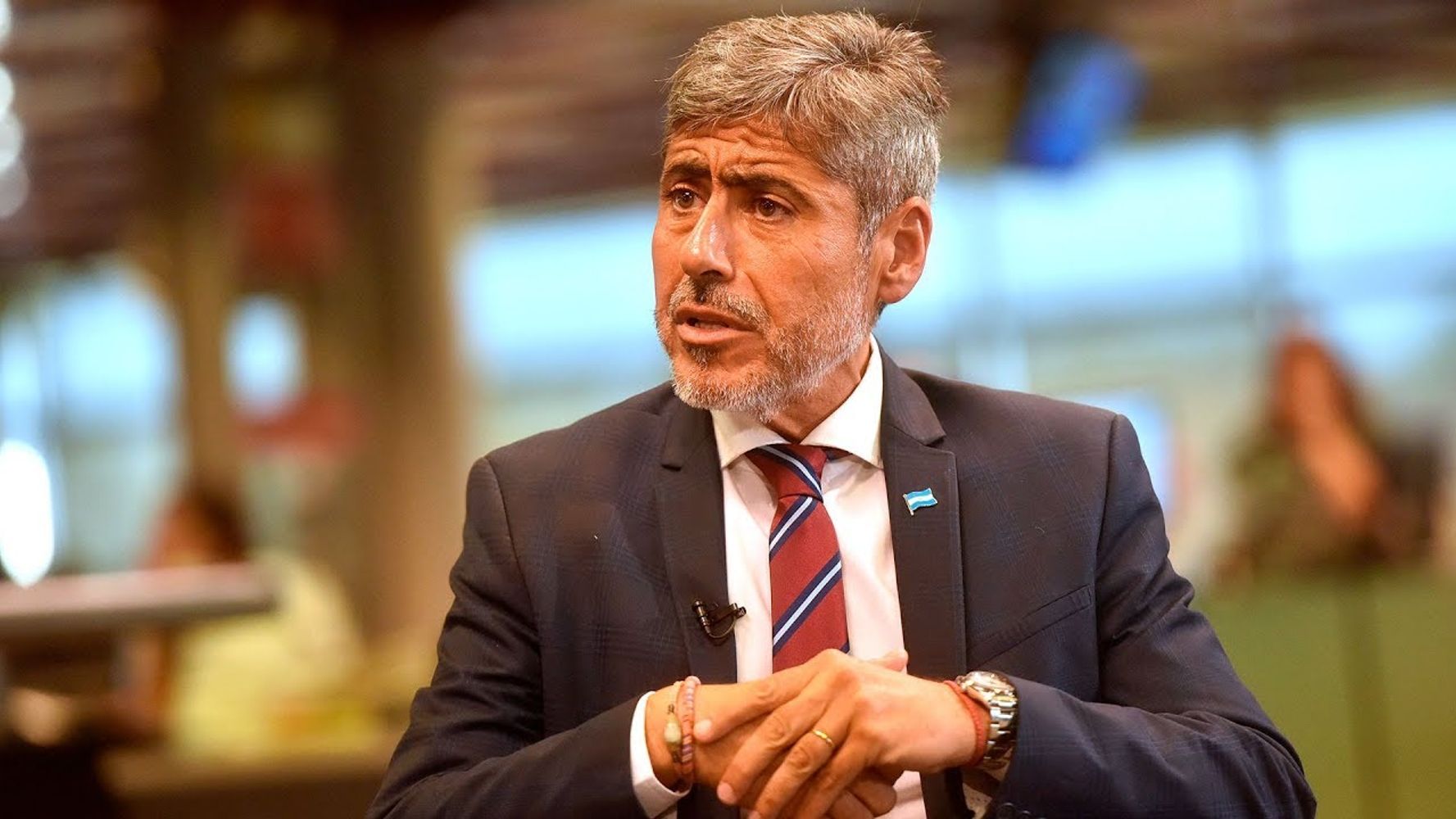 Juan Pablo Quinteros, ministro de Seguridad