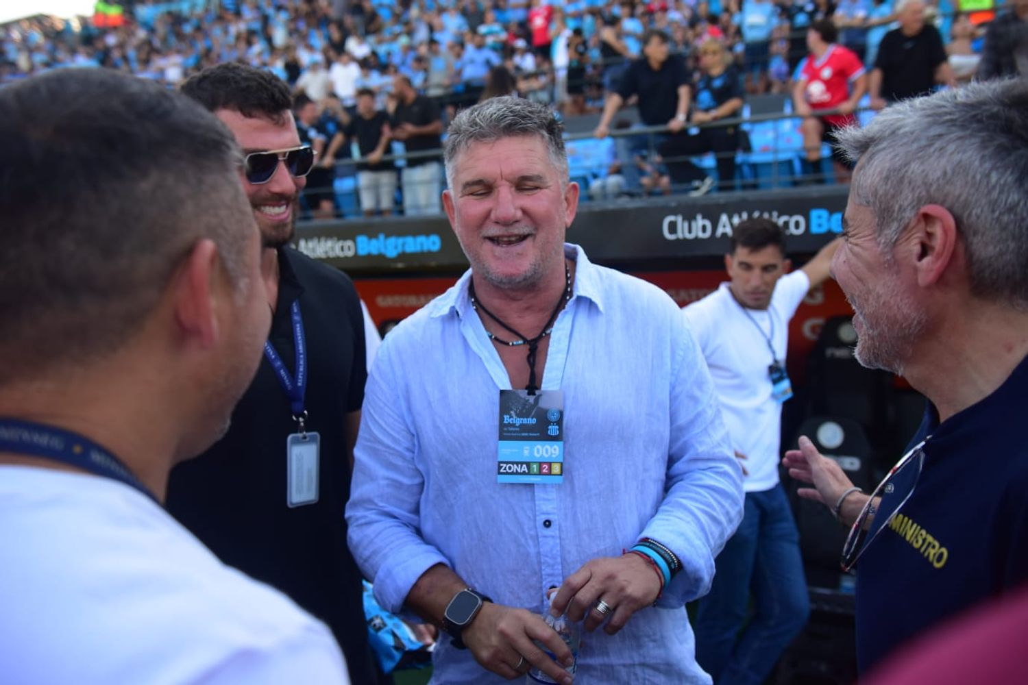 El Luifa Artime, anfitrión de Sebastián (foto) y Andrés Fassi en el Belgrano-Talleres.
