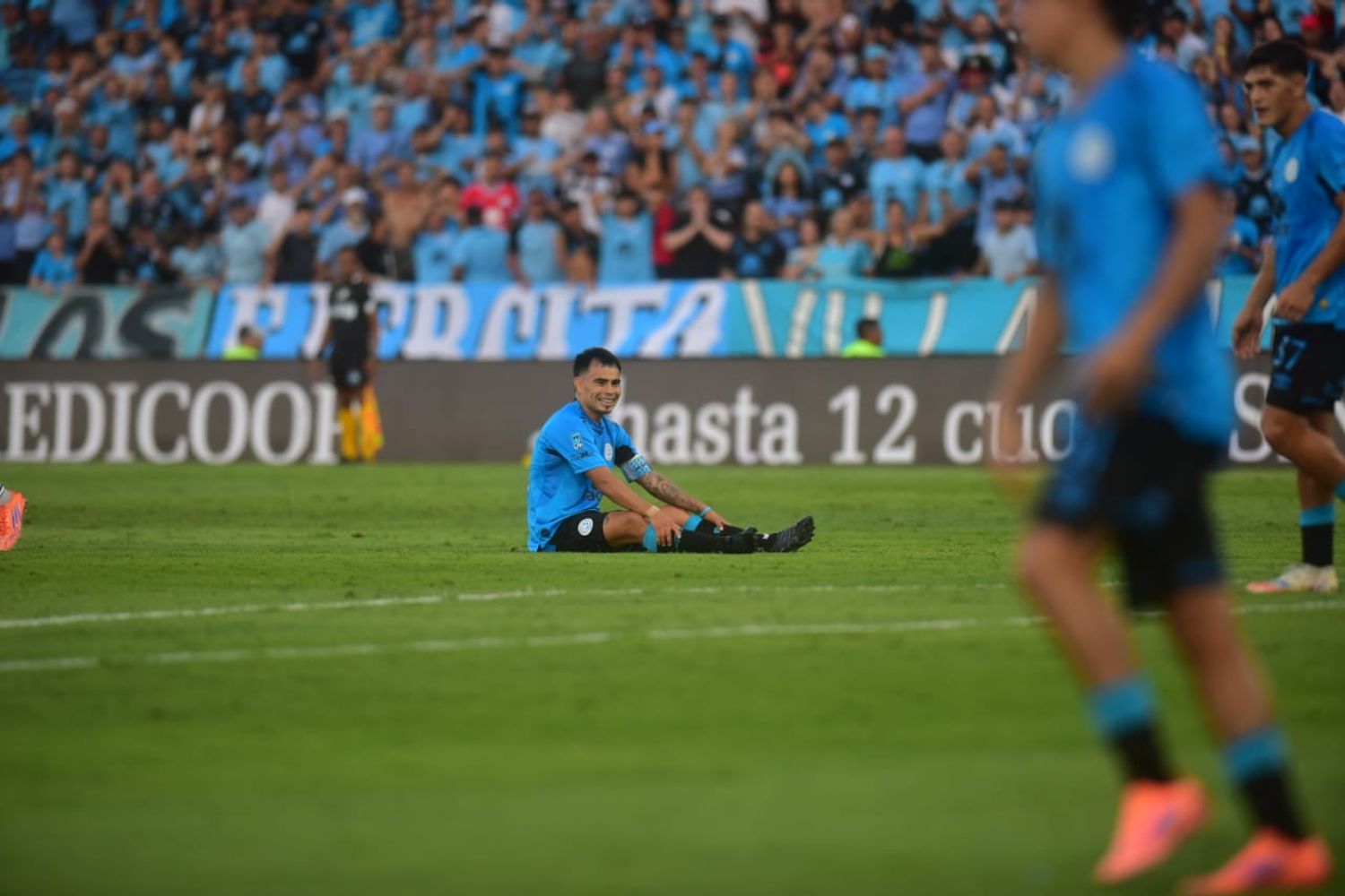 Lucas Zelarayán de Belgrano contra Talleres