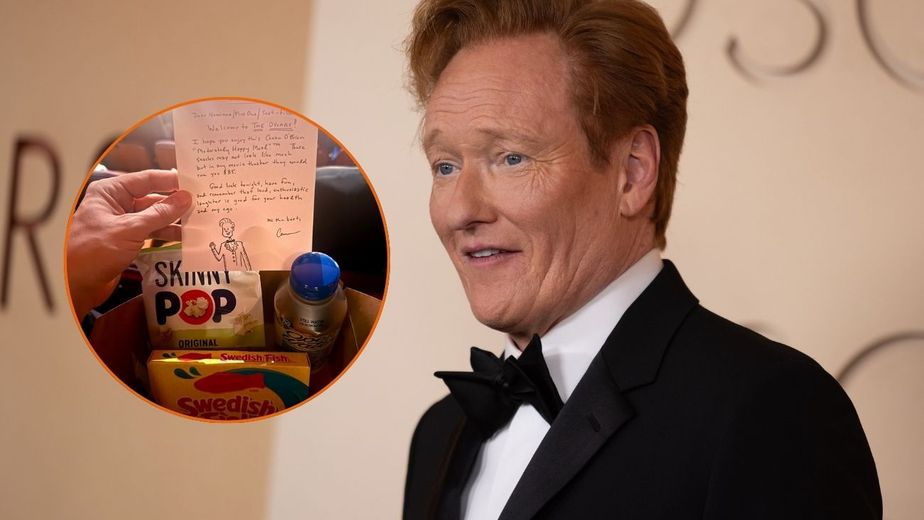 Ni caviar ni champagne: la llamativa 'cajita feliz' que Conan O'Brien les dio a los invitados de los Premios Oscar 2026