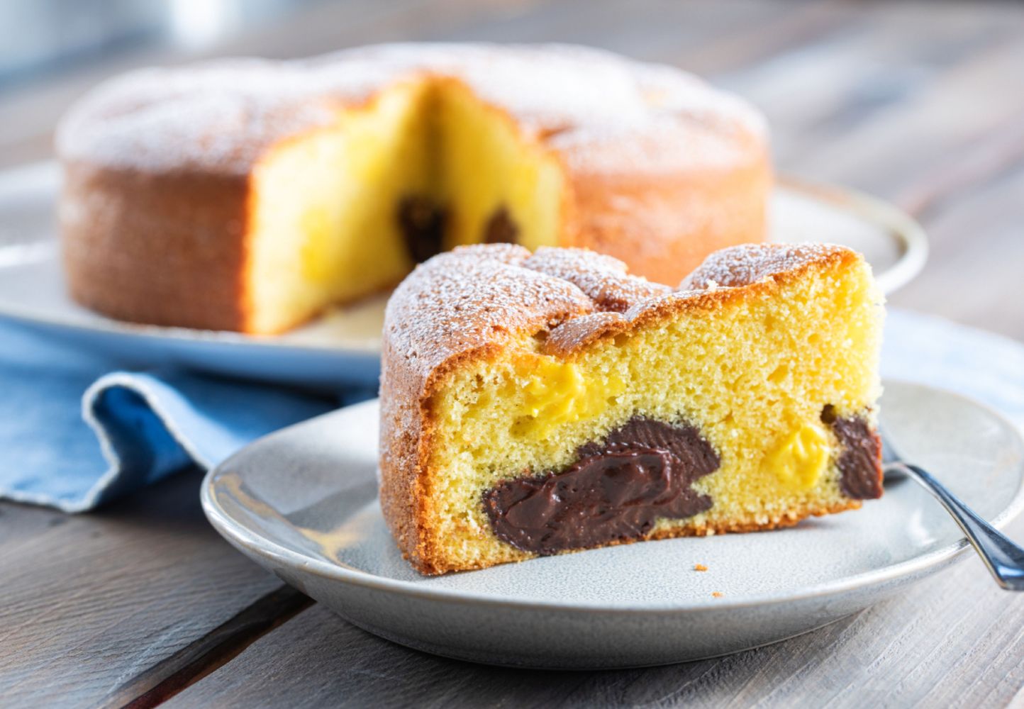 Torta Nua casera.