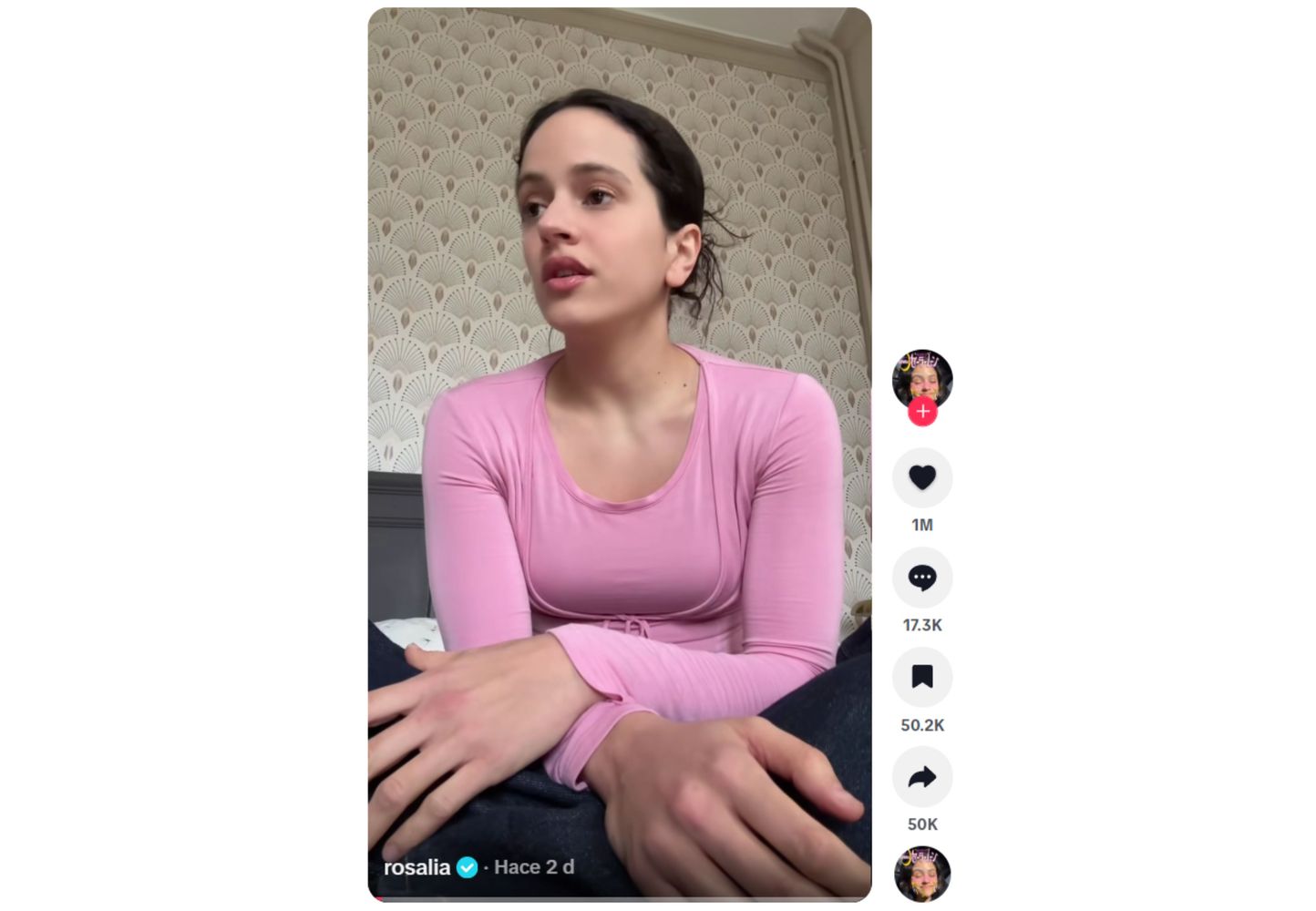 El video de las disculpas tiene más de 1 millón de likes.