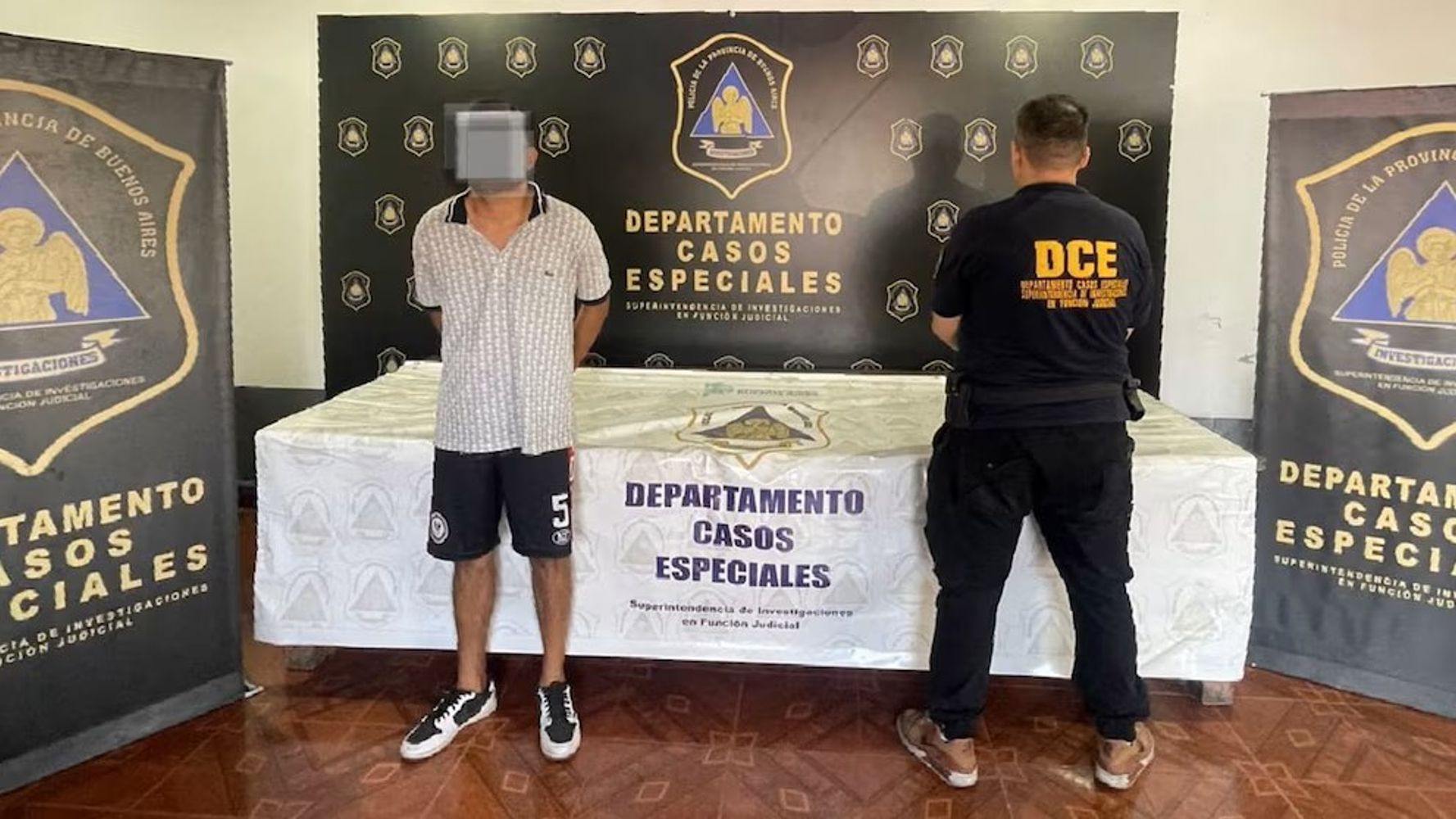 El acusado quedó detenido.