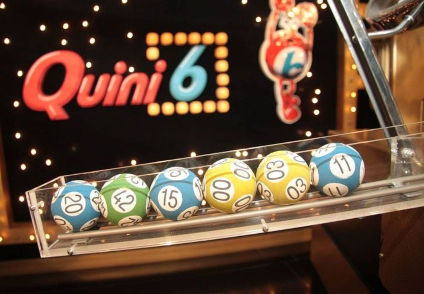 Los números ganadores del Quini 6.
