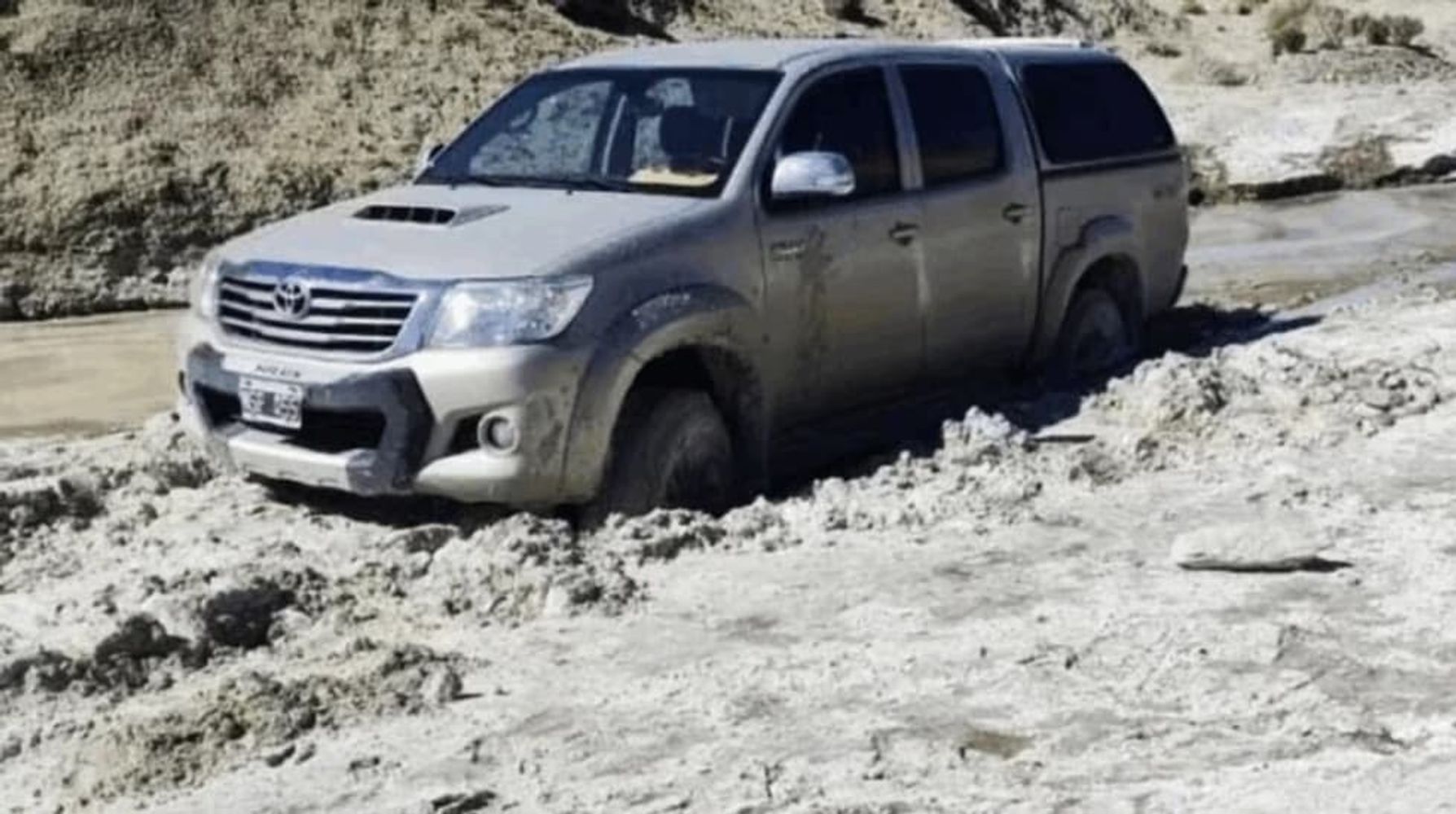 La camioneta de los jubilados desaparecidos