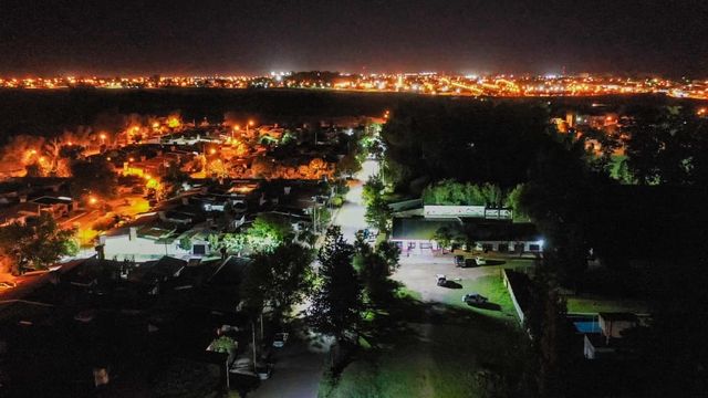 Iluminación LED en el barrio Albatros XX. 