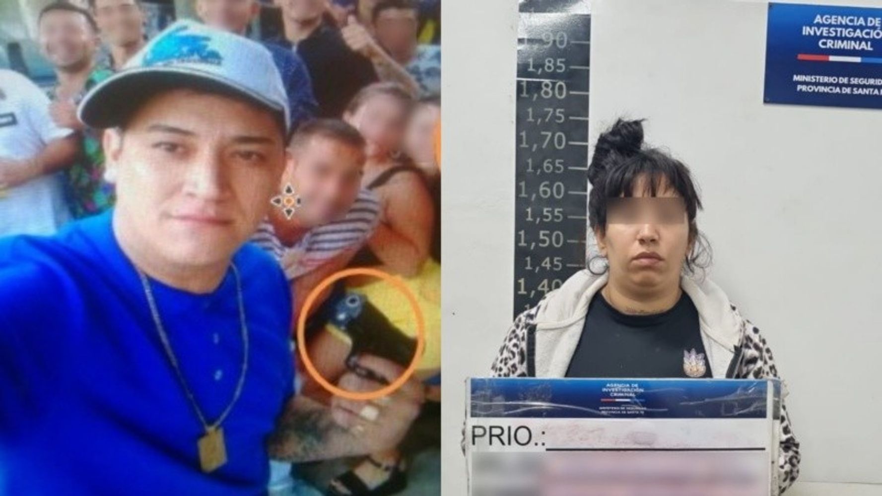 Riquelme y una de sus parejas