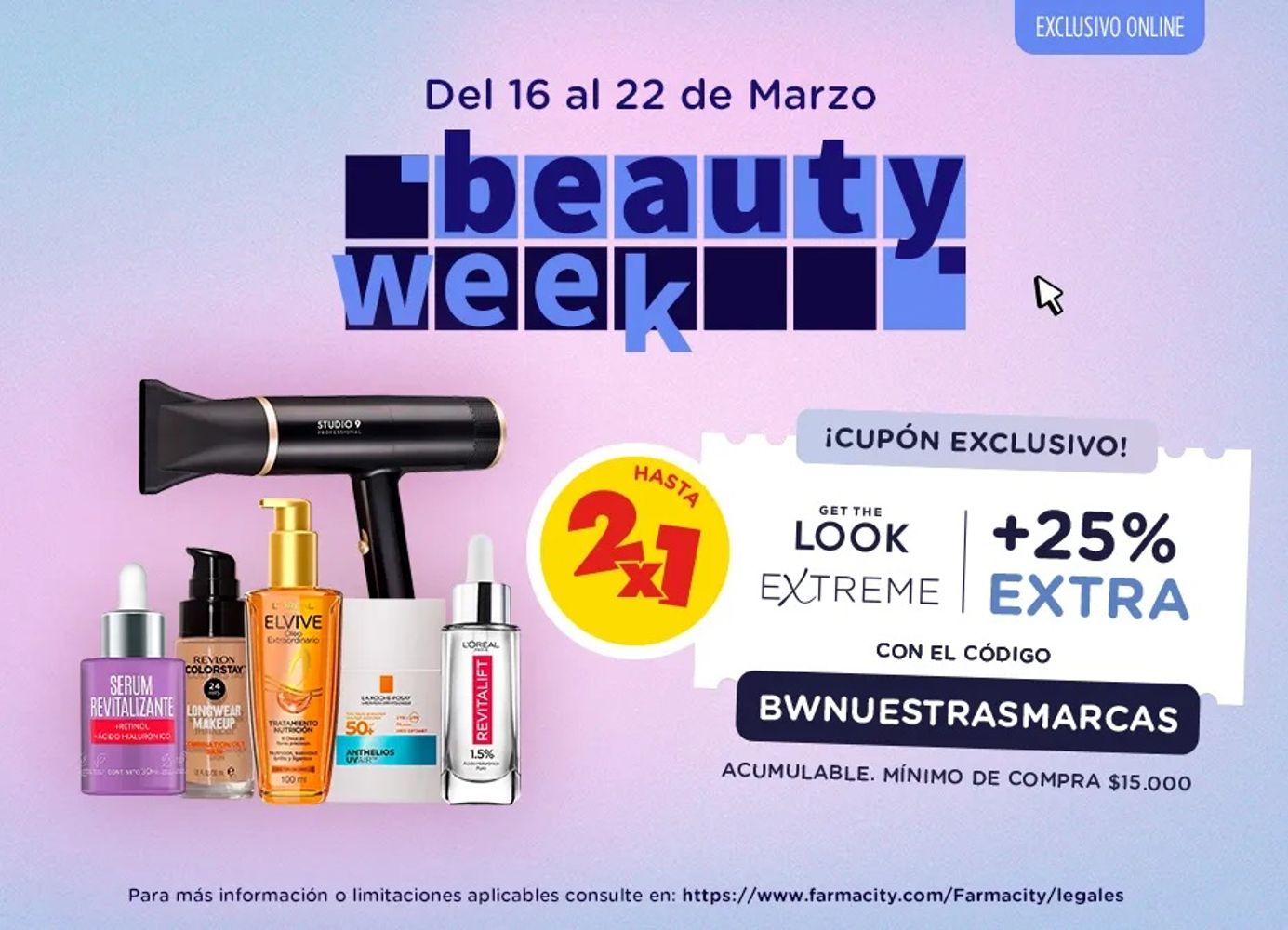 Beauty Week con grandes ofertas
