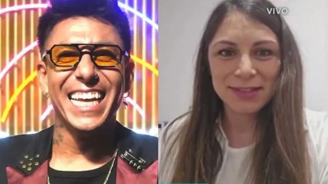 Brian Sarmiento- Diana, expareja y madre de sus hijas.