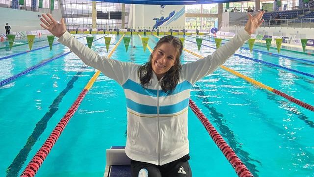 Elizabeth Noriega Natación Paralímpica Arroyito Argentina