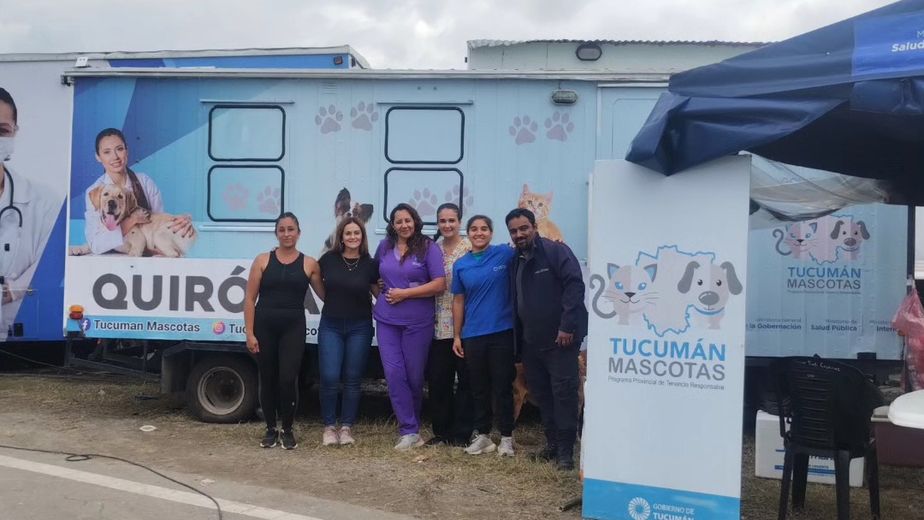 La Madrid: operativo veterinario de Tucumán Mascotas