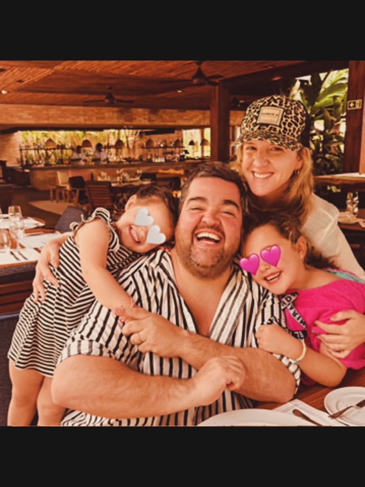 Barassi y su familia