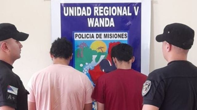 Wanda: detuvieron a padre e hijo acusados de agredir y amenazar a una joven.