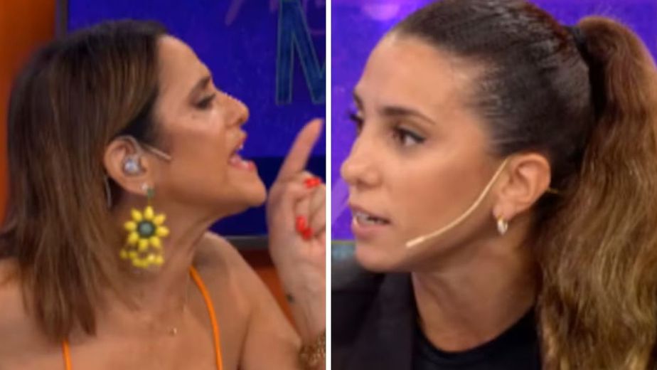 ¡A los gritos! El fuerte cruce en vivo entre Cinthia Fernández y María Fernanda Callejón: "Amenazaste a mis hijas"