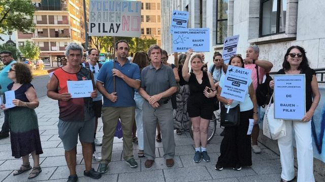 Ahorristas de Bauen-Pilay en Tribunales.