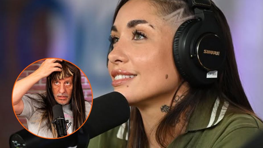 La desopilante propuesta de María Becerra a Yayo: le puso una peluca y lo sacó a bailar una de sus canciones