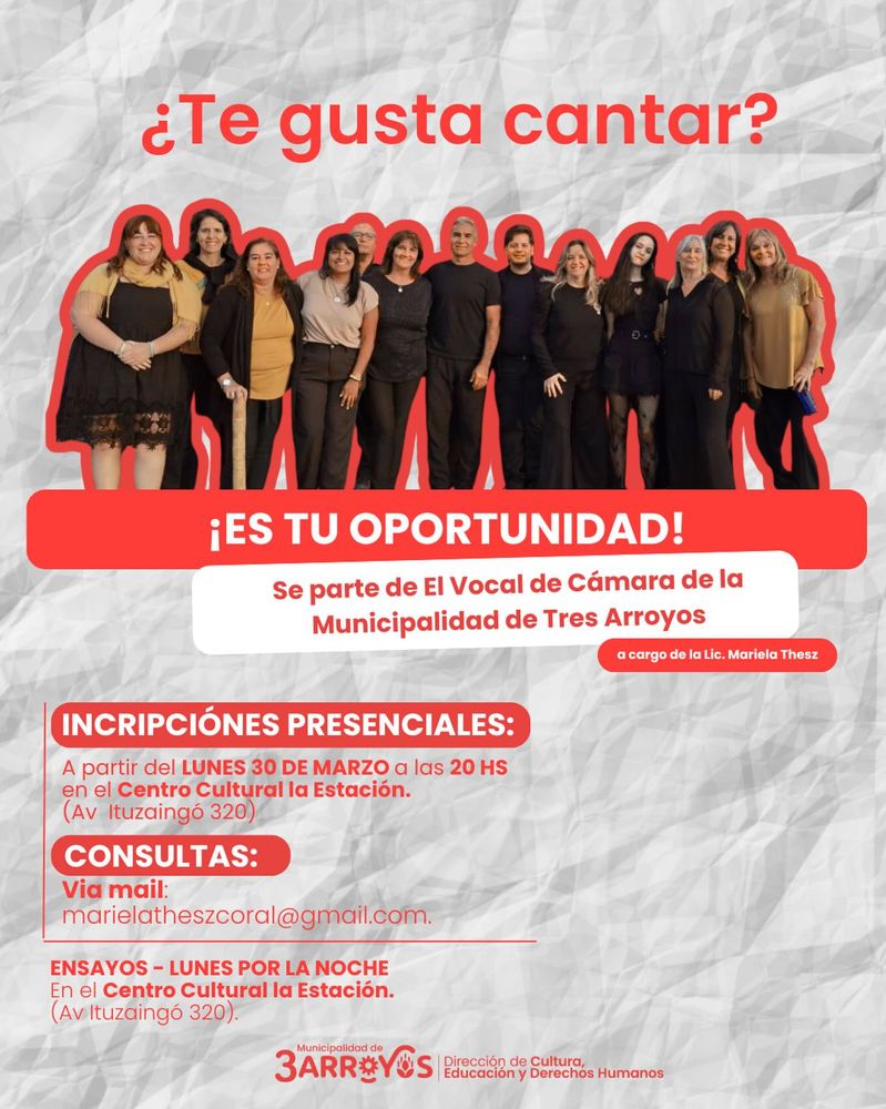 Vocal Cámara Tres Arroyos