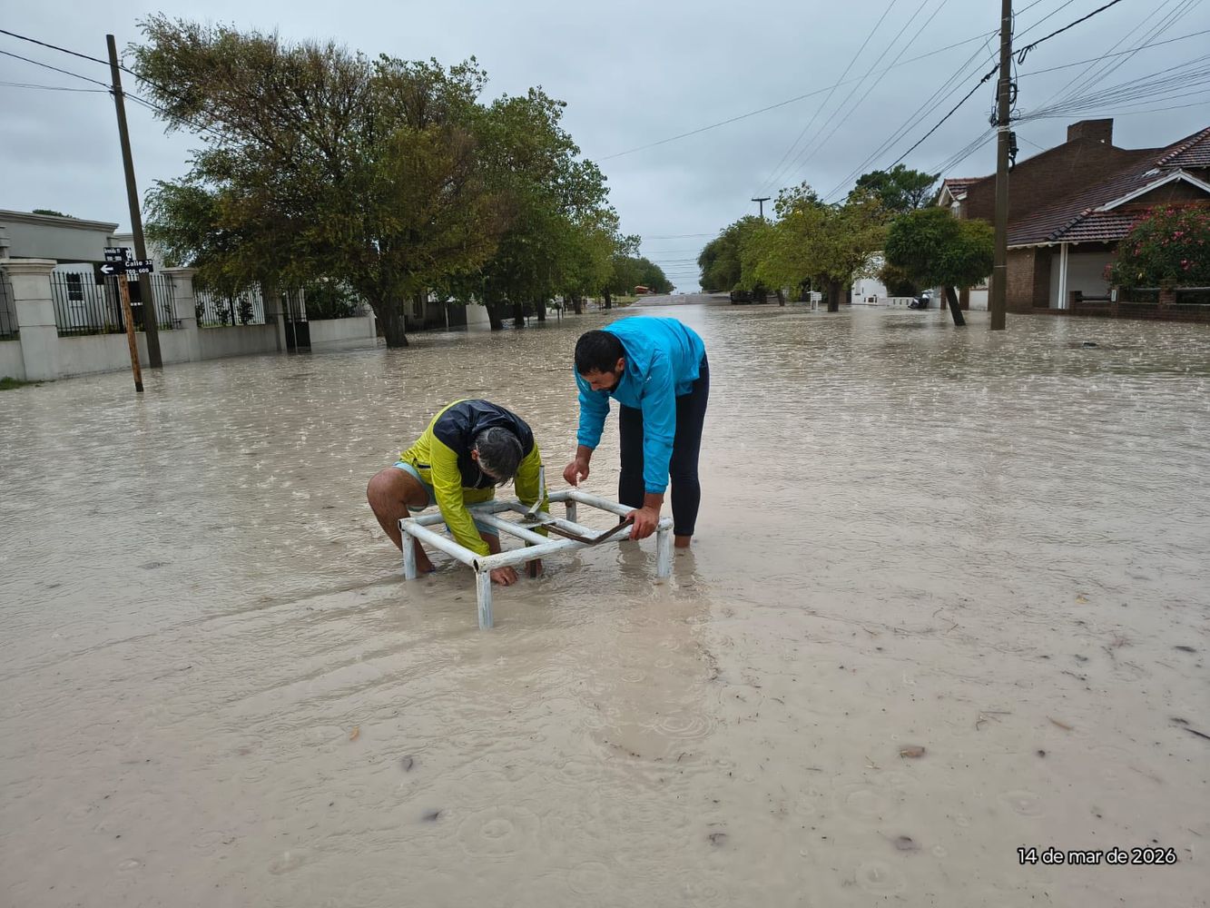 Claromecó inundaciones