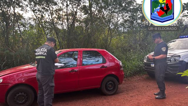 Eldorado: prestó su auto para trabajar y lo recuperó tras cuatro días de búsqueda.