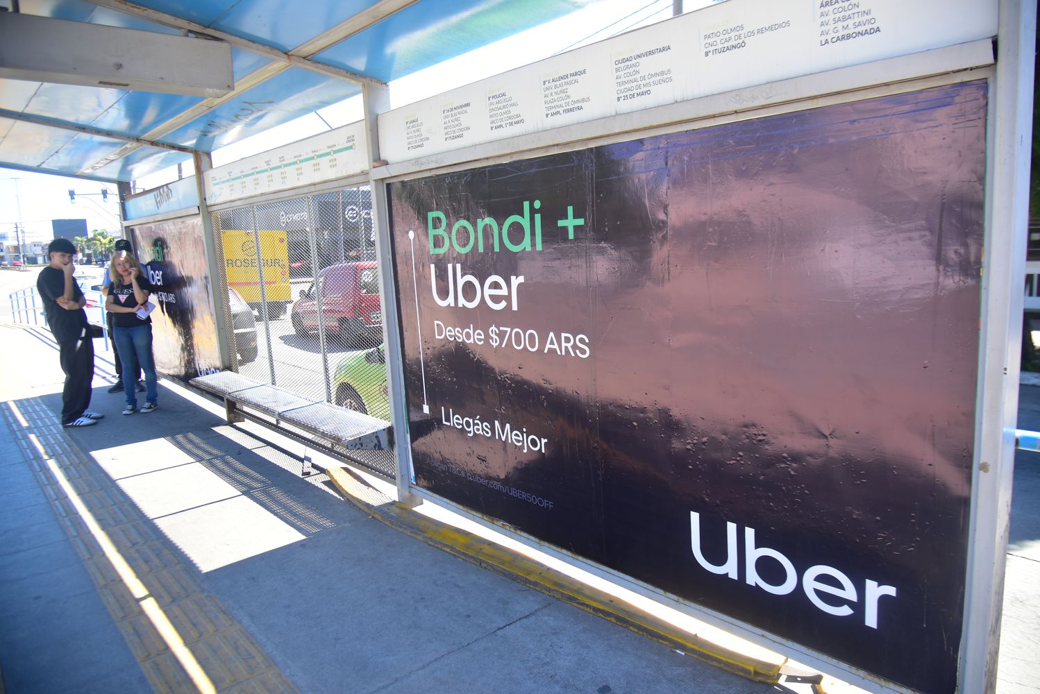 Uber lanzó una promoción para combinar con colectivos.