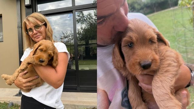 Amalia y su nuevo integrante en la familia