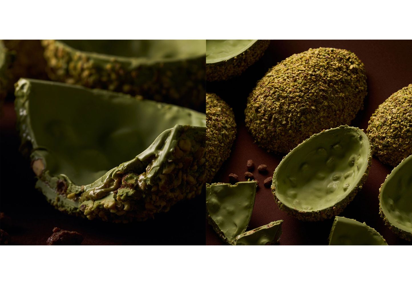 El huevo de pistacho.