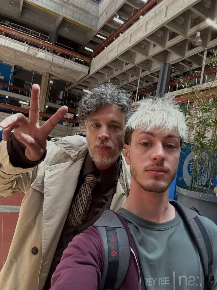 Ludovico Di Santo junto a Seven Kayne, figura principal de TILF.