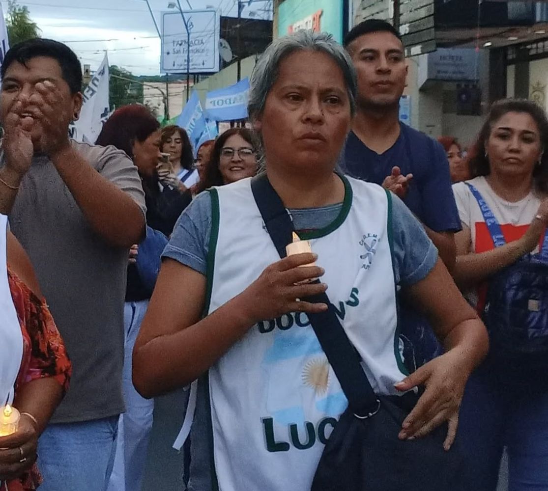 La secretaria general del CEDEMS, Mercedes Sosa, llamó a la docencia a sostener en las calles los reclamos que motivan la huelga de este lunes.