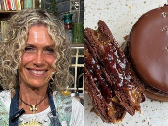 Maru Botana reveló el secreto de sus alfajores preferidos: chocolate, un "corazón" de fruta y el toque de sal marina