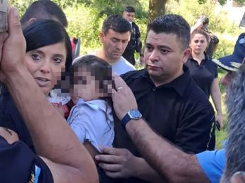 Alivio y emoción: las primeras fotos de la aparición de E.P.L en Córdoba