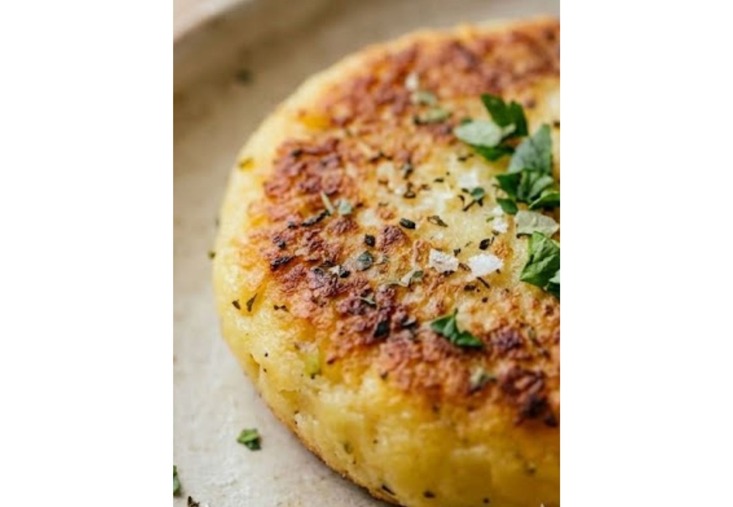 Tortitas de papa y queso.