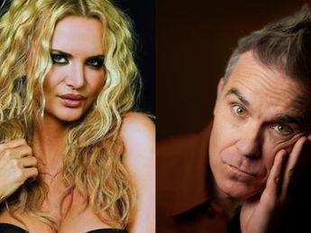 Robbie Williams hizo una broma para referirse a su affaire con Amalia Granata: "Una fan con la que me acosté hace 20 años"