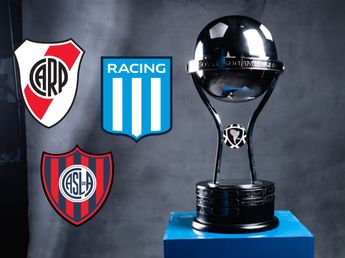 Atención River, Racing y San Lorenzo: el calendario completo de la Copa Sudamericana 2026