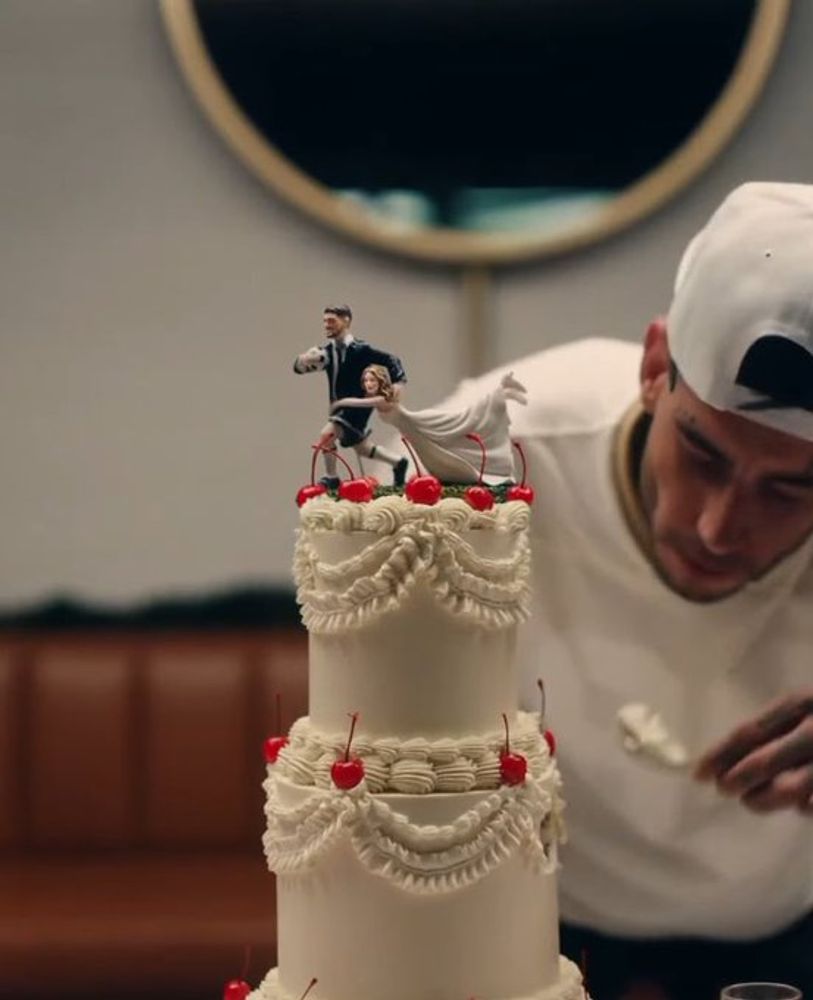 El detalle de la torta que no pasó desapercibido.