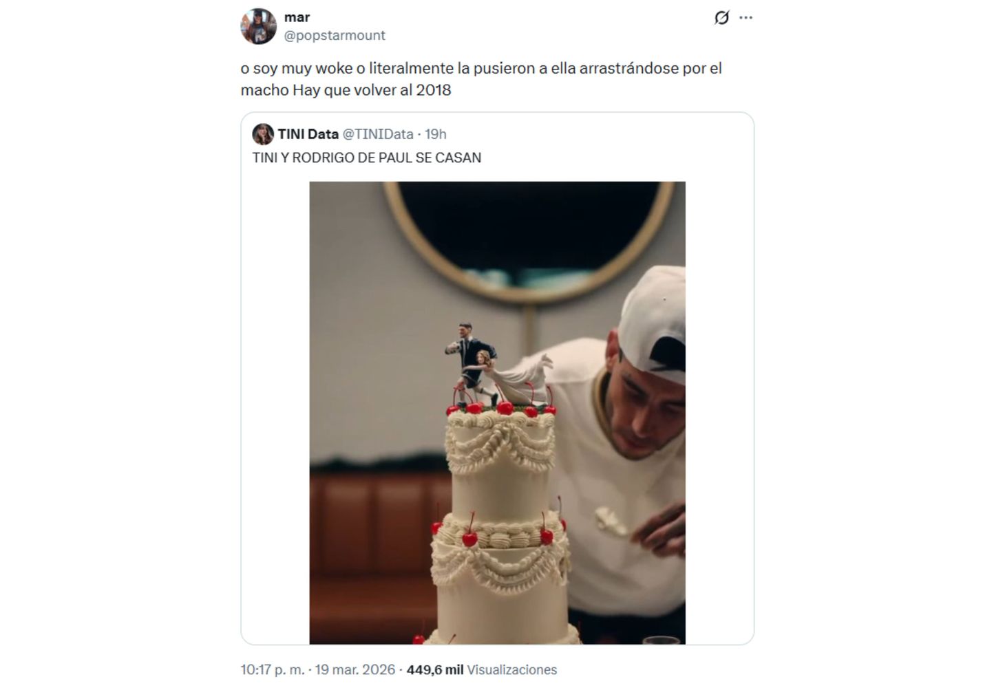 Los fanáticos de Tini salieron a defender a la cantante.