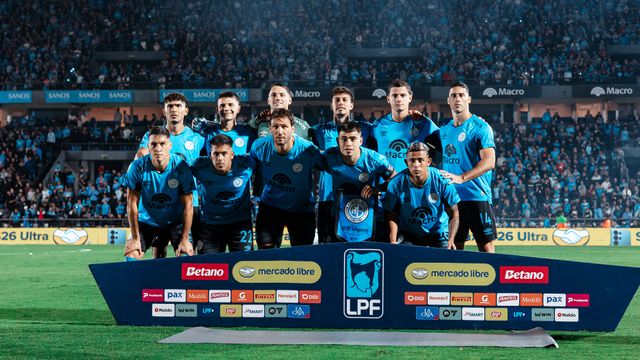 Belgrano y la formación contra Racing