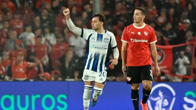 Augusto Schott lo empató en Avellaneda, para un Talleres que terminó ganando 2 a 1.
