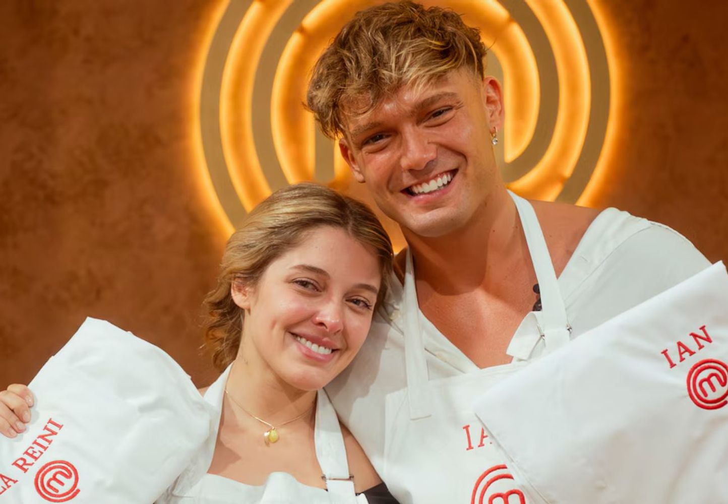 Ian Lucas y Sofía Gonet