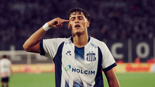 El "Tanque" Valentín Dávila jugó para la Reserva de Talleres.