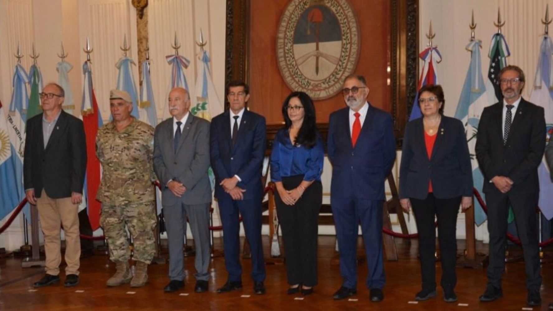El gobernador Carlos Sadir encabezó en la Casa de Gobierno el acto oficial que rindió homenaje a la gesta que consolidó la libertad en el norte argentino.