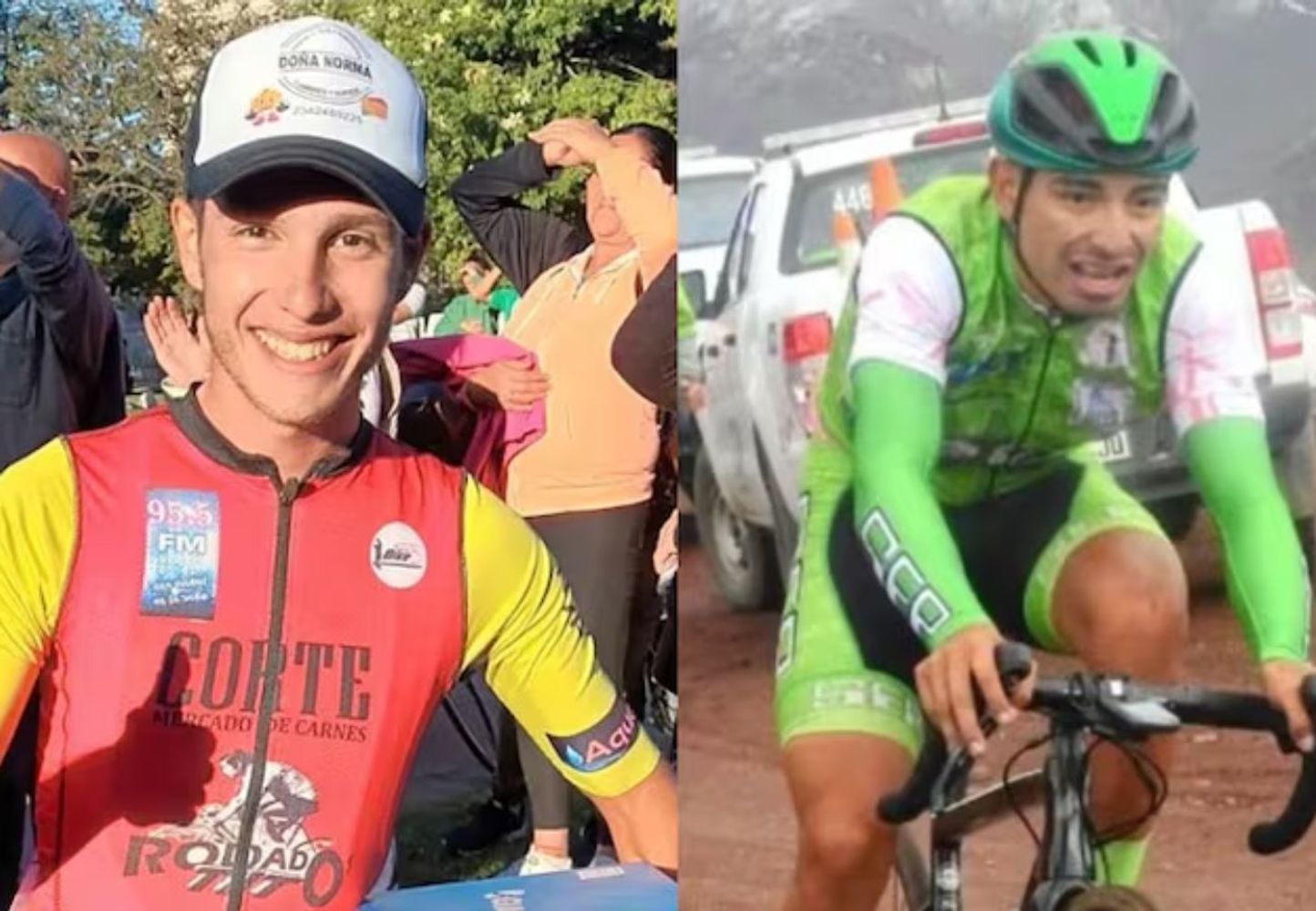 El desgarrador adiós a dos promesas del ciclismo.